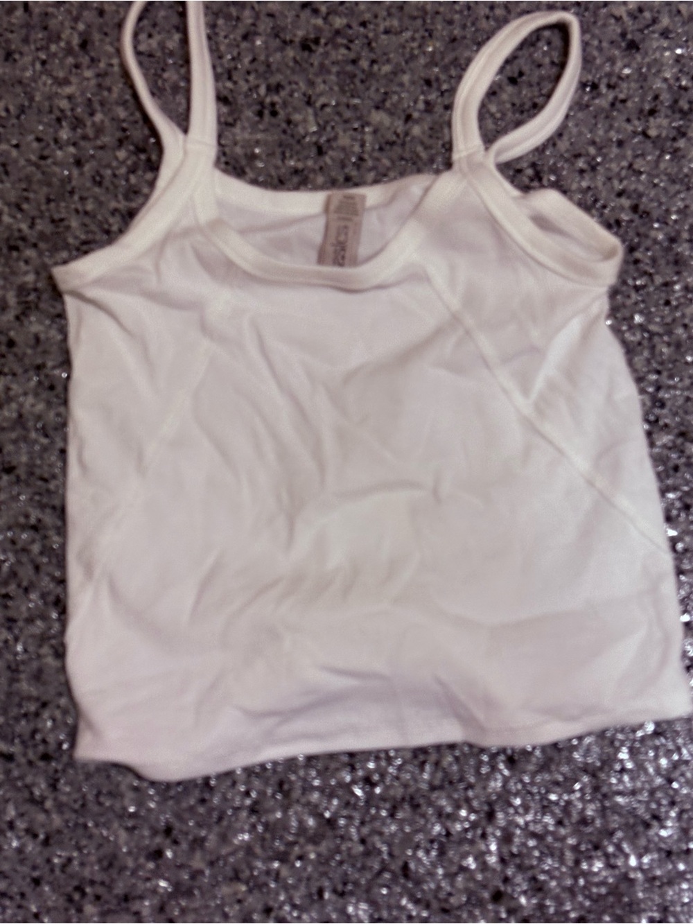 Kasics KGMTL influencer White Spaghetti-Strap Tank Camisole